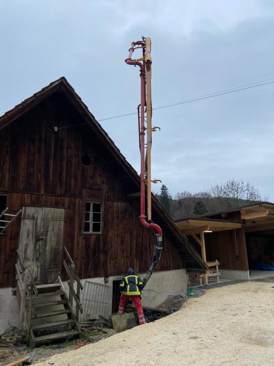 Waller AG Bauunternehmung Pferdestall Gontenschwil