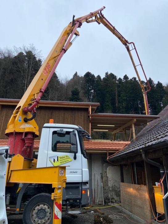 Waller AG Bauunternehmung Pferdestall Gontenschwil